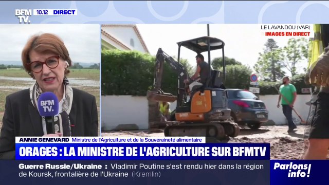 Orages: Nous ne laisserons pas tomber les agriculteurs , affirme Annie Genevard, ministre de l'Agriculture et de la Souveraineté alimentaire