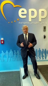 Tajani - A Bruxelles per la prima riunione della nuova Presidenza del #PPE (21.05.25)