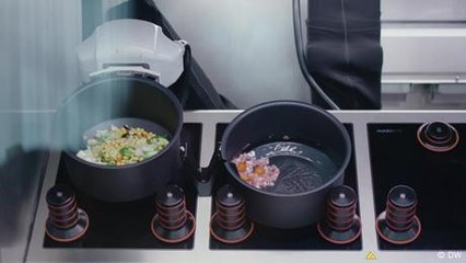 Tecnología en la cocina: un robot cocinero