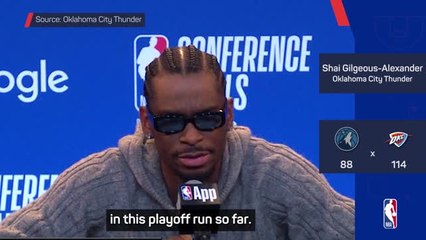 'We knew they'd fall' - SGA praises Thunder's reliance in rallying second half