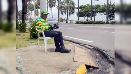 Vehículos pesados destruyen registro en calle Pasteur