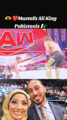 International wrestling Mustafa Ali Pakistani wrestler