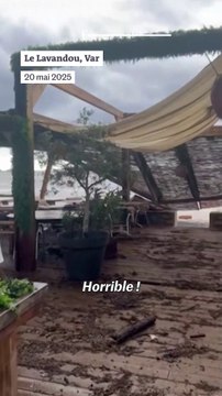Var : des dégâts importants après les orages meurtriers