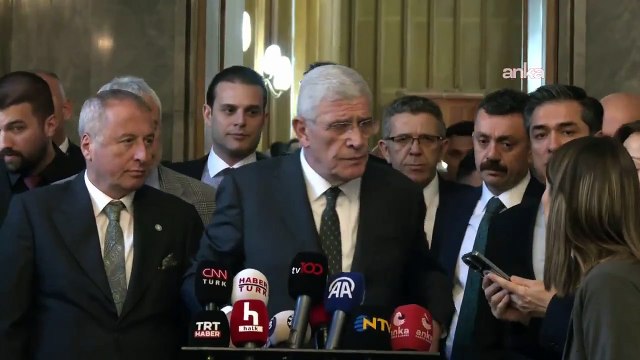 Müsavat Dervişoğlu'ndan DEM Parti heyeti siyasi parti turlarına başladı size bir talep geldi mi görüşecek misiniz ve Sayın Meclis Başkanı başkanlığında kurulacak bir komisyona üye verir misiniz sorularına yanıt