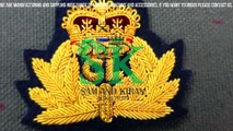 Best Hand Embroidery Bullion Wire Badge, SA Navy Officers Cap Badge,  Officer's Cap Badge