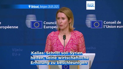 Nach Syrien-Ankündigung der USA: EU kündigt Aufhebung aller Sanktionen an
