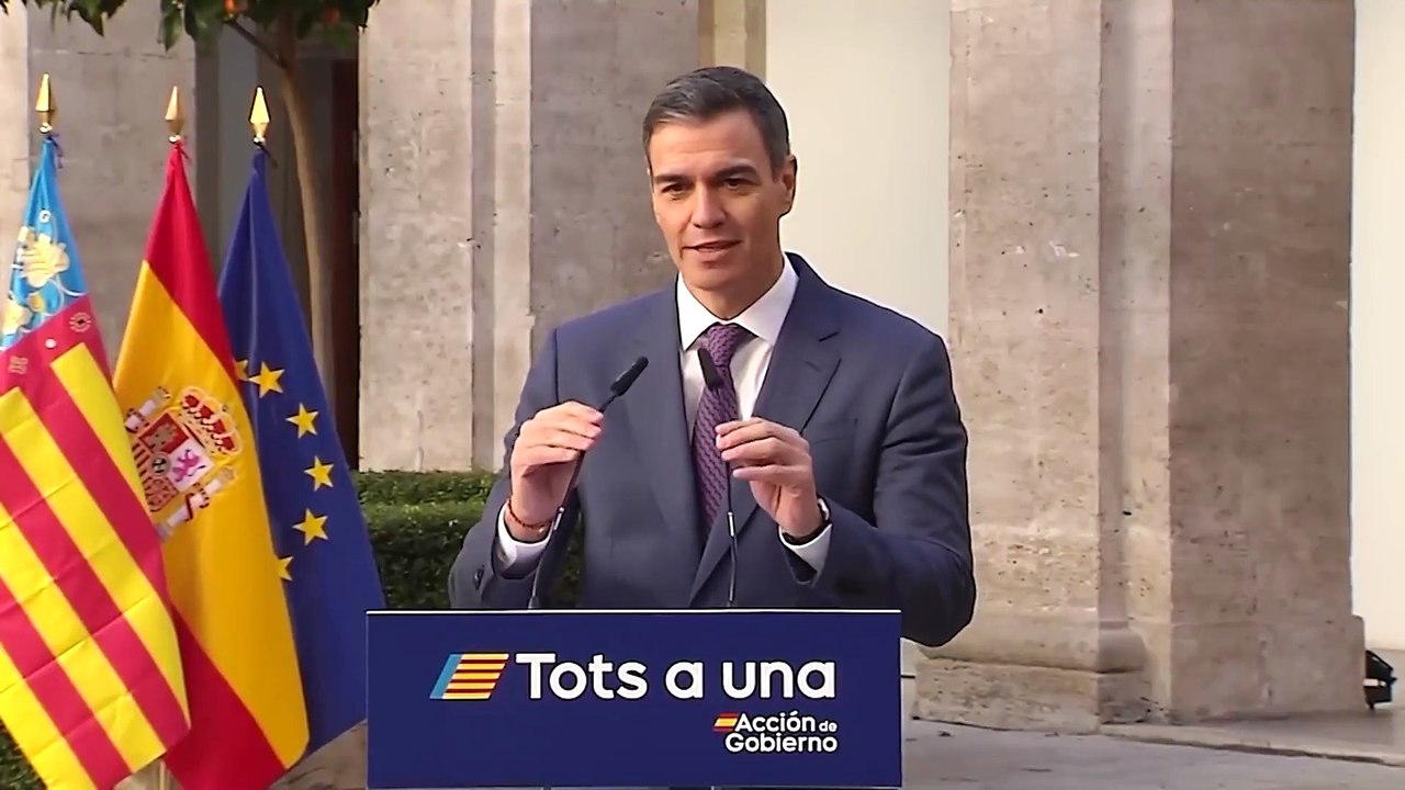 Sánchez se reunirá este jueves en Valencia con las asociaciones de víctimas de la dana