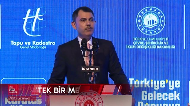 Murat Kurum: İstanbul'da kayıt altına alınmamış 2B alanı bırakmayacağız