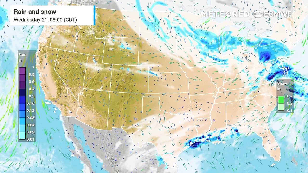 A clash between chilly air in the north and sizzling heat in the south will spark strong thunderstorms.