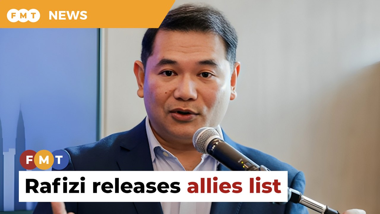 Rafizi releases list of allies ahead of party polls