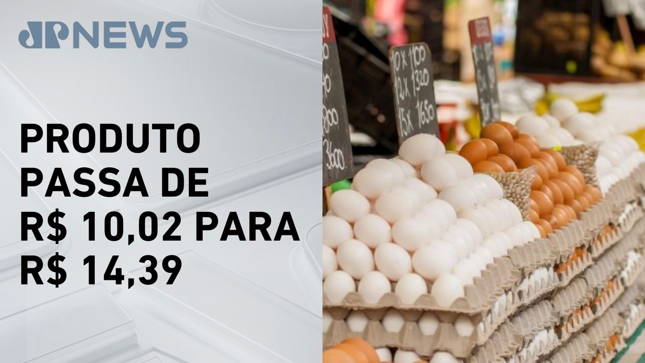Preço da dúzia de ovos subiu 43% desde dezembro, diz Procon-SP - Vídeo ...