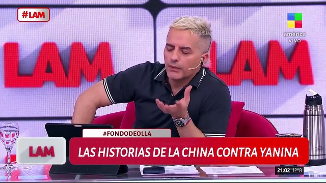 Yanina Latorre leyo mas chats con la China Suarez en LAM