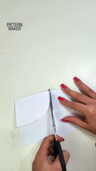 good sewing tip to cut a draped skirt