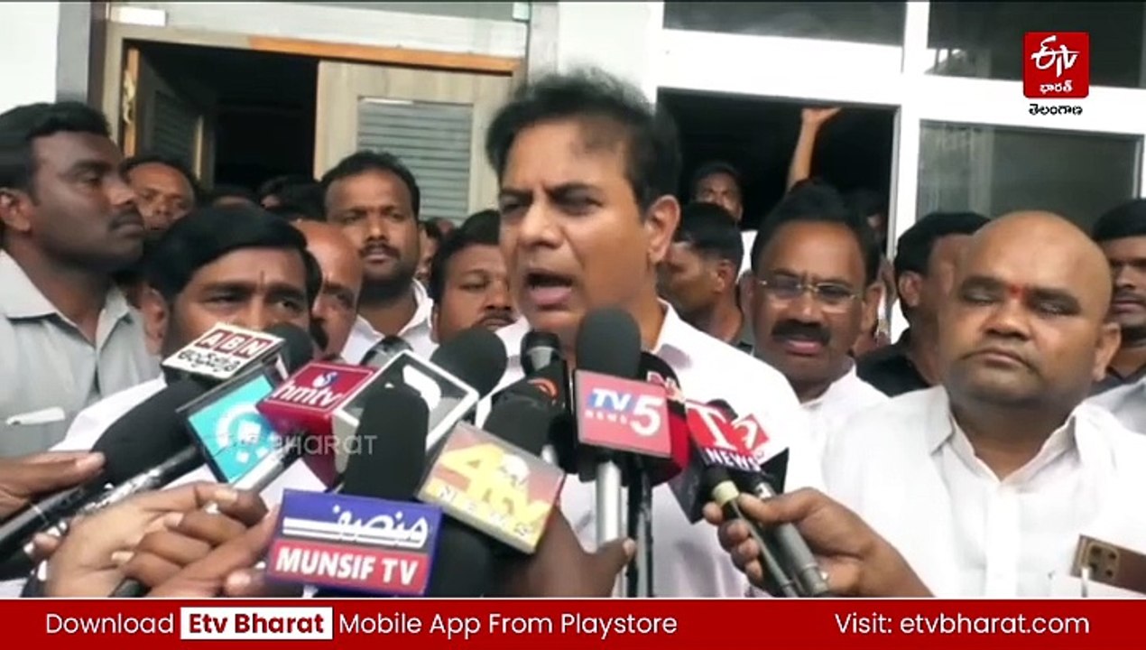 కాంగ్రెస్, బీజేపీ ఉమ్మడి నాటకంలో భాగంగానే నోటీసులు : కేటీఆర్‌