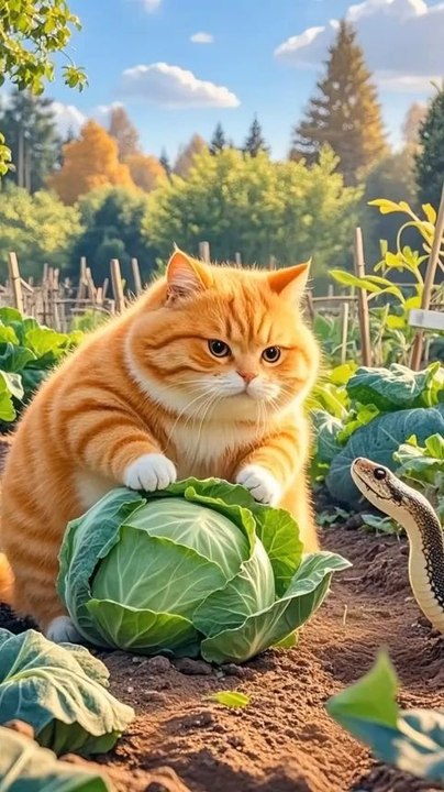 Cat Prank For snack 🥨😋