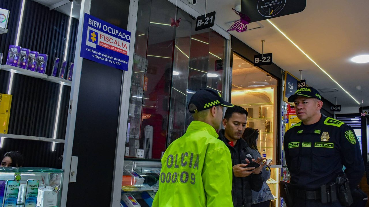 Golpe al robo de celulares en Bogotá: punto final para los locales que los venden