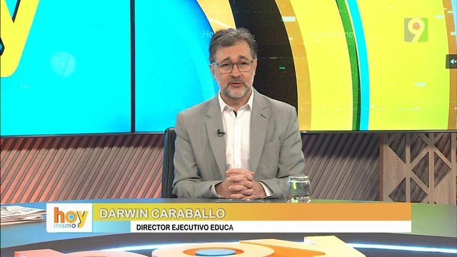 Darwin Caraballo Director de Educa en La Entrevista Central | Hoy Mismo