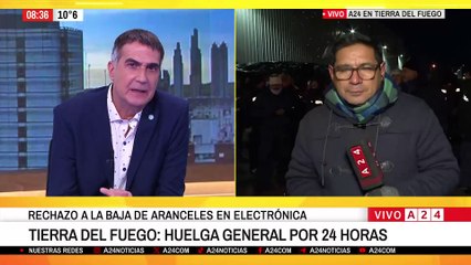 Protesta en Tierra del Fuego por baja de aranceles