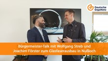 Bürgermeisterinterview zum Glasfaserausbau in Nußloch