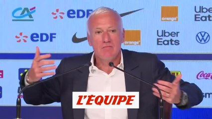 Deschamps sur le PSG : « Vous êtes sérieux à me poser cette question ? » - Foot - Bleus