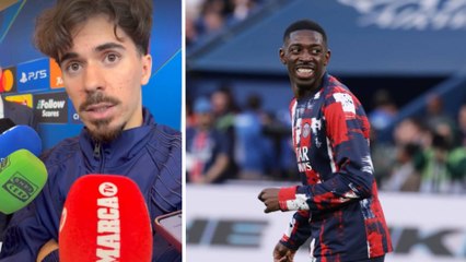 Vitinha le daría el Balon de Oro a Dembélé