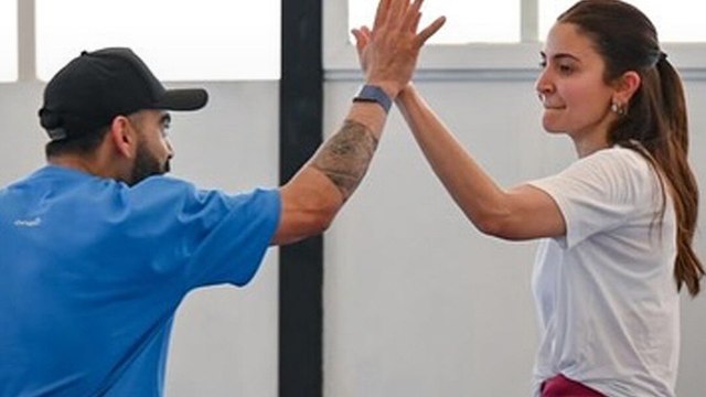 पत्नी Anushka संग Virat Kohli की मस्ती, फैंस बोले...