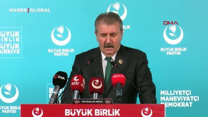 BBP Genel Başkanı Destici: Terör sorununun kökü kazınmıştır