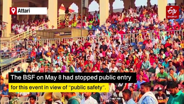 Iconic Beating Retreat Ceremony Resumes At Attari-Wagah Border After 12 Days Of Suspension Due To India-Pakistan Tensions