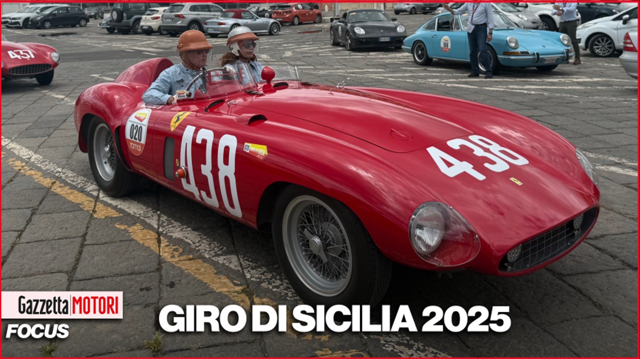 Ferrari LM Sport del 1955: la leggenda rivive al Giro di Sicilia