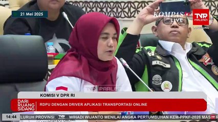 [FULL] Curhat Driver Ojol saat Rapat di Komisi V DPR Terkait Potongan Tarif Aplikator