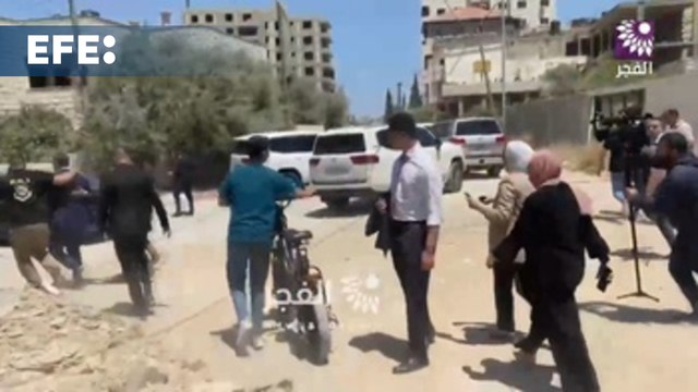 Fuerzas israelíes disparan contra una delegación de diplomáticos en Yenín, Cisjordania