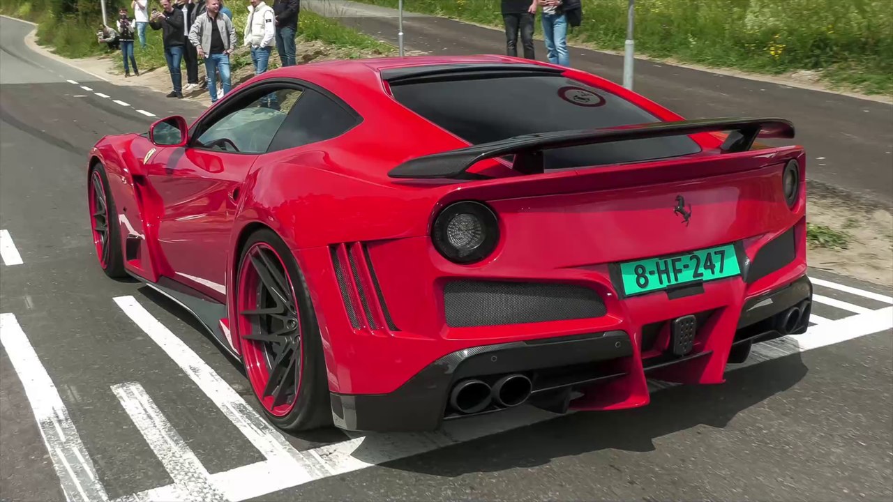 Supercars Accelerating - CRAZY BURNOUTS, F12 N-Largo, 1400HP 2JZ Lexus, LFA, 918 Spyder, 599 GTO