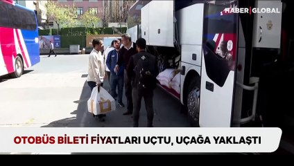 Otobüs bileti fiyatları uçtu, uçağa yaklaştı