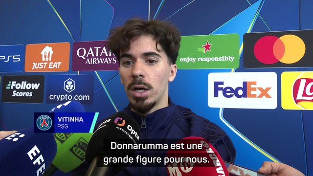 Vitinha : “Quand Donnarumma est comme ça, c’est le meilleur”