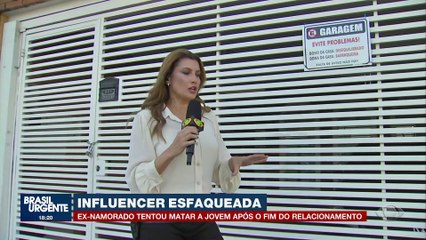 Influencer é esfaqueada pelo ex, dentro de casa