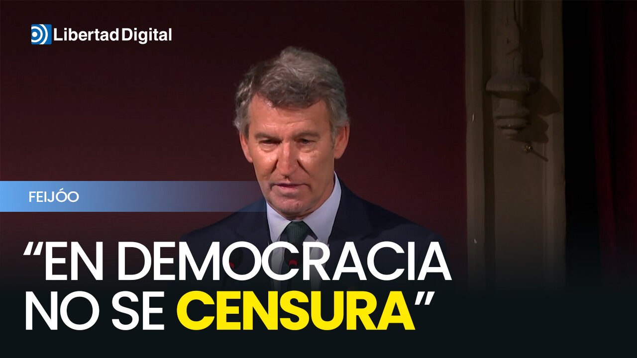 Feijóo resalta la valentia de Maria Corina Machado y denuncia el control inquisitorial del Gobierno