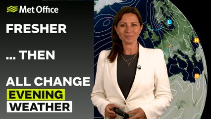 Met Office Wednesday evening weather forecast 21/05/2025