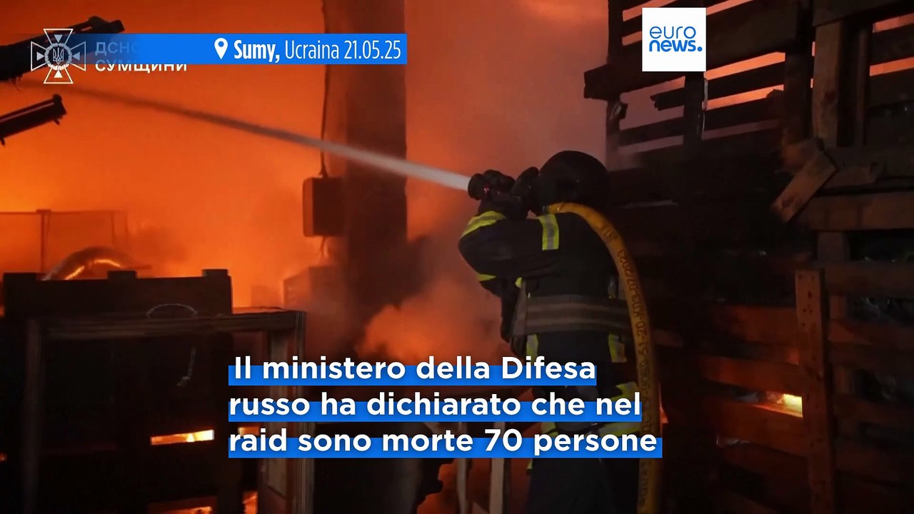Ucraina, sei soldati morti e almeno dieci feriti in un attacco missilistico russo a Sumy