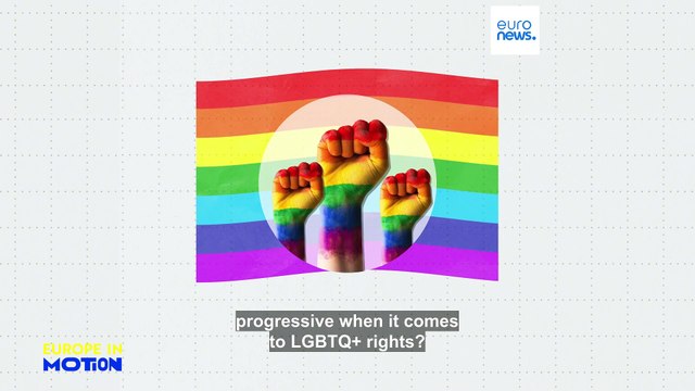 Which European countries are the most and least progressive when it comes to LGBTQ+ rights?