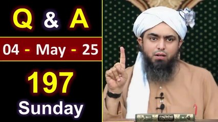 197_Sunday [ 04_May_2025 ] Public Q _ A Session with Engineer Muhammad Ali Mirza in Jhelum Academy