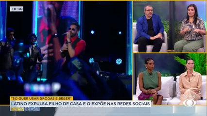 Latino expulsa filho de casa e o expõe nas redes sociais: 'Só quer usar drogas e beber'