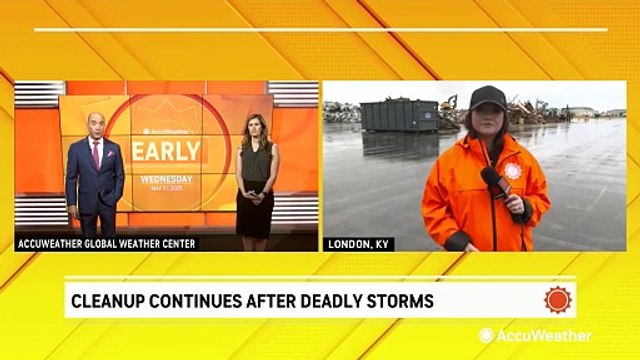 Cleanup continues after deadly storms in Kentucky