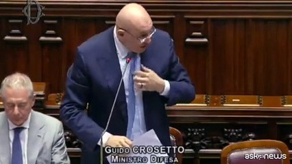 Crosetto: rispettate rigorosamente norme su import-export armi Israele