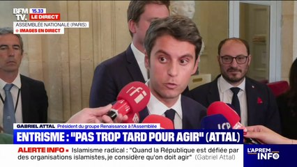 Interdire le voile aux moins de 15 ans: "C'est une question de protection de l'enfance", avance Gabriel Attal