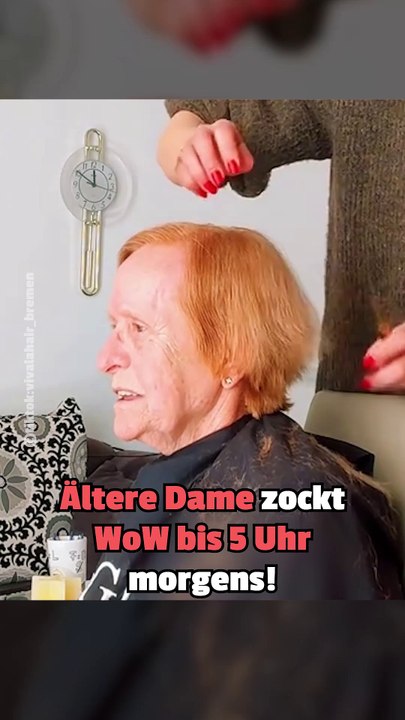 Ältere Dame lebt unseren Traum und zockt WoW bis 5 Uhr morgens