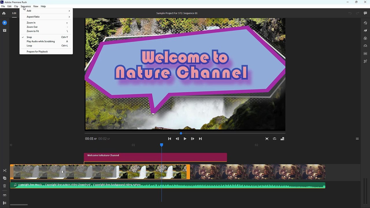 Adobe Premiere Rush 36 Shortcut Keys