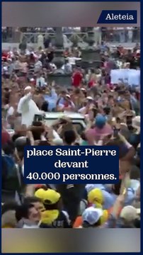 La première audience générale du pape Léon XIV