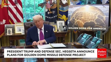 'We'll Have It Done In About Three Years': Trump Discusses Golden Dome Completion Timeline