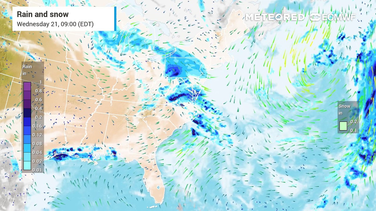Nor'easter rain