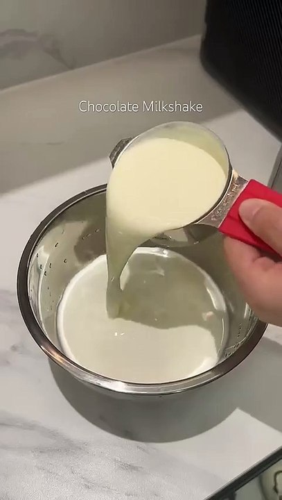 chocolate milk shake dessert asmr / asmr cooking/ ASMR eating / ASMR